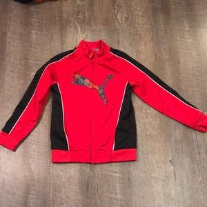 Boys Puma track jacket